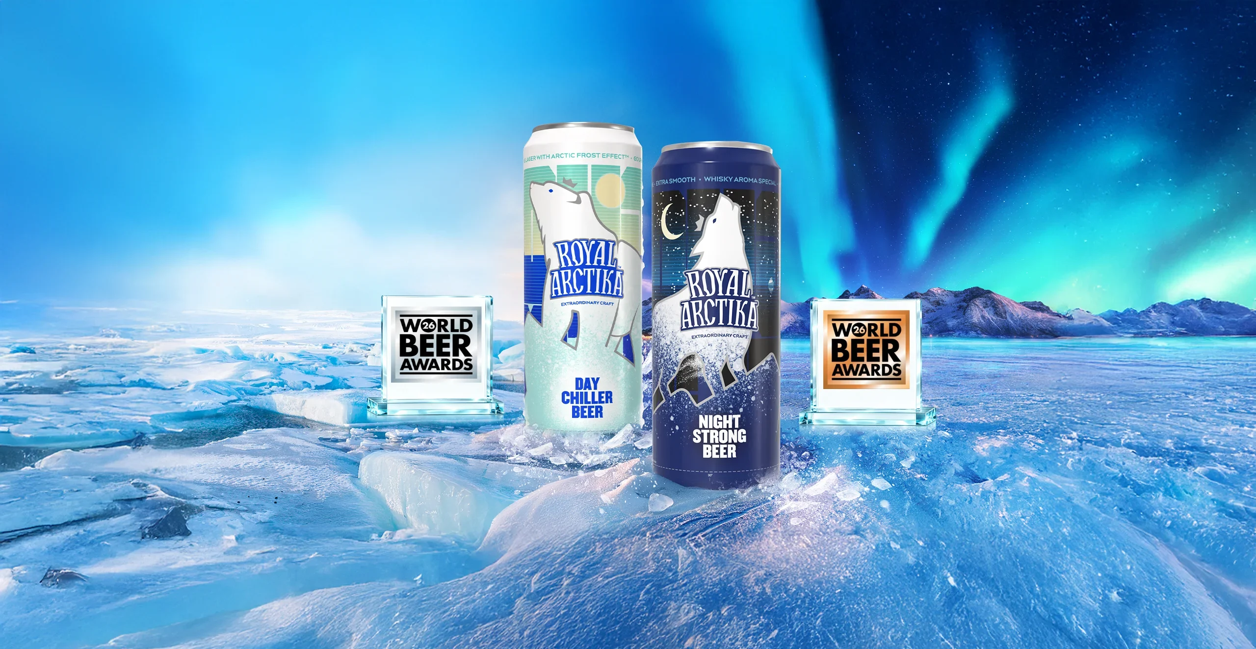 Royal Arctika premium beer